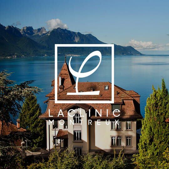 Laclinic Montreux, de prestigieuze kliniek die verbonden is aan de geavanceerde REPLASTY-huidverzorging van Helena Rubinstein.